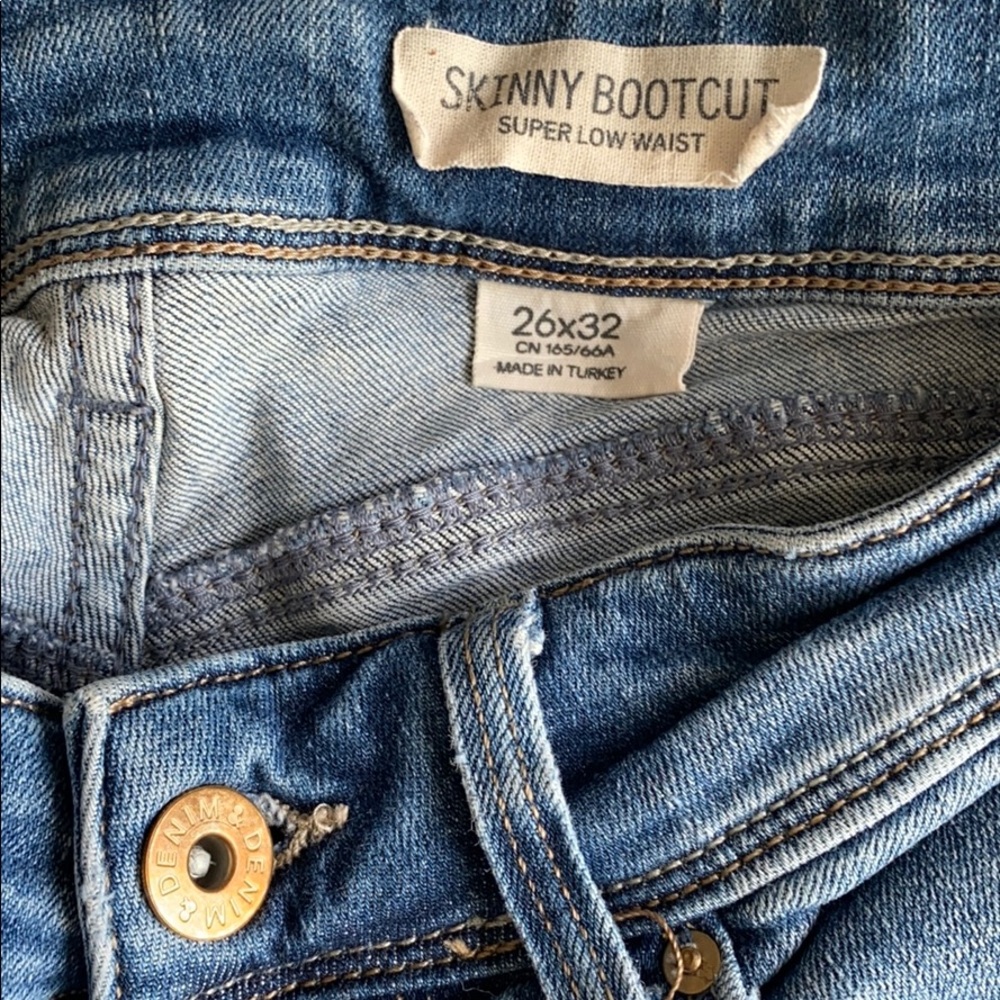 H&M Distressed Blue Jeans